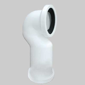 CURVA TECNICA CON GUARNIZIONE PER SCARICO  Uscita Ø 90÷100÷110     MADE IN ITALY