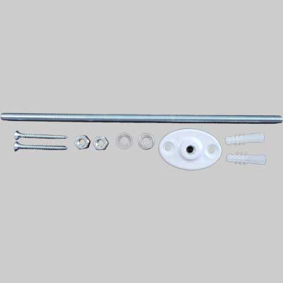 KIT DI FISSAGGIO PER CURVA VASO       MADE IN ITALY