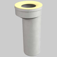 MANICOTTO ECCENTRICO PER WC  U. Ø 110 L. 253 MM     BONOMINI