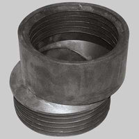 PROLUNGA GOMMA NERA WC ECCENTRICA  Eccentrica     MADE IN ITALY