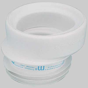 MANICOTTO IN GOMMA MORBIDA WC ECCENTRICO  Ø 110÷90     MADE IN ITALY