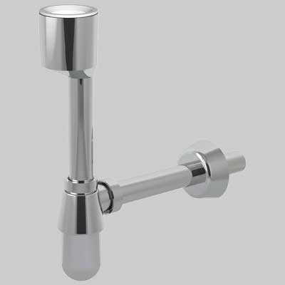 SIFONE PER ORINATOIO A BOTTIGLIA CROMATO  Ø 50 uscita Ø32     BONOMINI