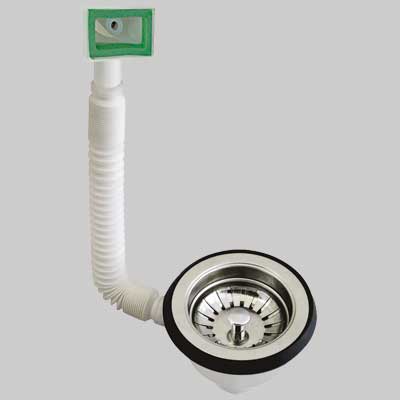 PILETTONE PER LAVELLO CTP E TAPPO ESPANSIONE  Ø 90     MARYPLAST