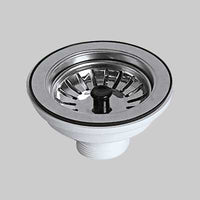 PILETTONE PER LAVELLO CON TAPPO AUTOMATICO  Ø 90     MARYPLAST