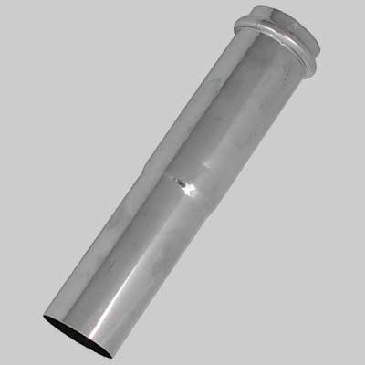 RACCORDO PROLUNGATO PER PASSAGGIO PIOMBO  PLASTICA  26/26 x 145 mm     MADE IN ITALY