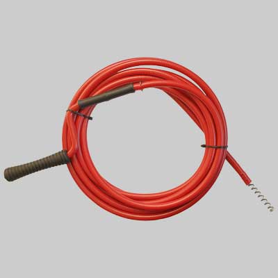 MOLLA STURA FOGNE FILO 1.90 RICOPERTO  cm 300 Ø 9     MADE IN ITALY