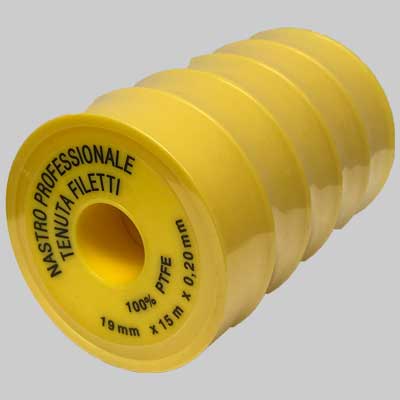 Nastro Teflon Professionale  15 X 3/4  19     MADE IN ITALY