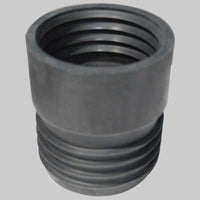 RIDUZIONE IN GOMMA NERA PER RACCORDO TUBI  75 x 80     MADE IN ITALY