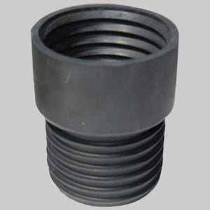 RIDUZIONE IN GOMMA NERA PER RACCORDO TUBI  80 x 75     MADE IN ITALY