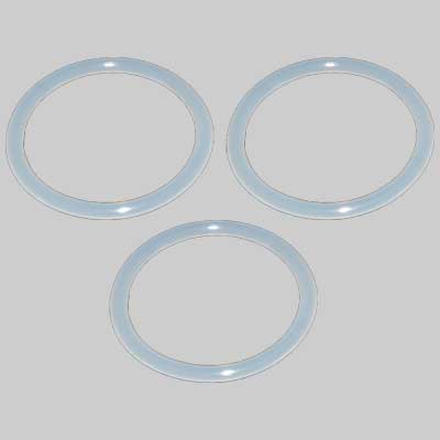 O-RING SILICONE BIANCO PER TAPPI RADIATORI - 1 Ø 42 2,5 mm - 1 confezioni - MADE IN ITALY