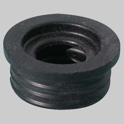 MORSETTO IN GOMMA NERA PER CURVE TECNICHE  Ø 40 mm     MADE IN ITALY