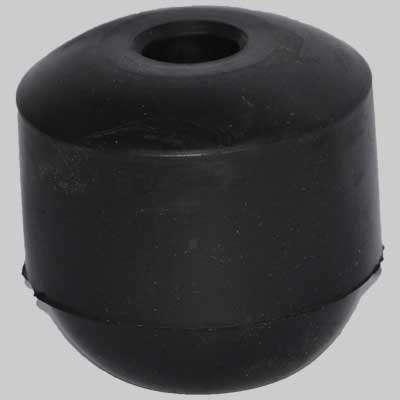 SFERA IN GOMMA NERA ANTICALCARE  Ø est. mm 58 H 59 mm     MADE IN ITALY