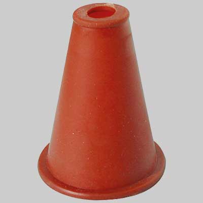 CONO IN GOMMA TRASPARENTE  Per wc     MADE IN ITALY