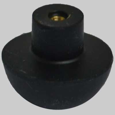 SFERA CON NOTTOLINO OTTONE CATIS  Ø 34 H 29 mm     MADE IN ITALY