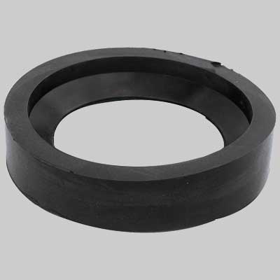 Guarnizione sotto vaso nera per curva WC  DM 110 esterno     MADE IN ITALY