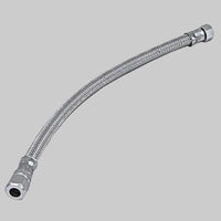 FLESSIBILE INOX CON BICONO FEMMINA  cm 30 F 1/2 x bicono 10     MADE IN ITALY