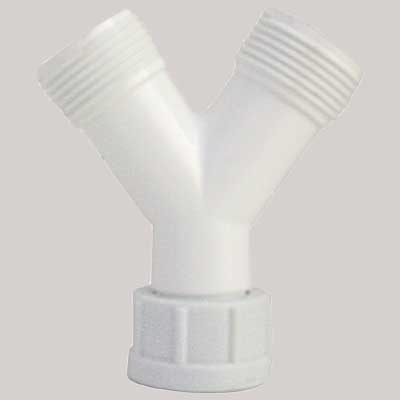 RACCORDO A Y PER TUBO CARICO LAVATRICE E LAVASTOVIGLIE  3/4 M x 3/4M x 3/4 F     MADE IN ITALY