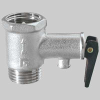 VALVOLA DI SICUREZZA CON LEVETTA  1/2 MF     MADE IN ITALY