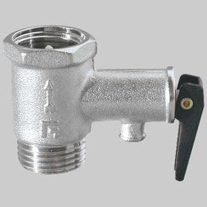VALVOLA DI SICUREZZA CON LEVETTA  1/2 MF     MADE IN ITALY