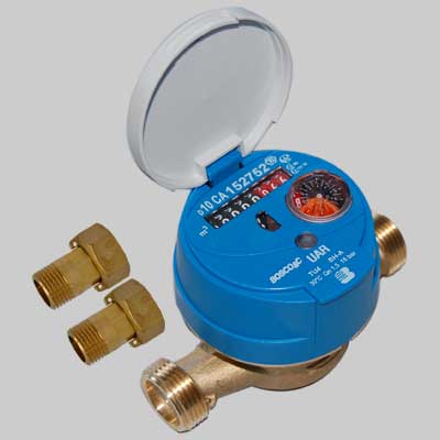 CONTATORE A SECCO 8 RULLI BOSCO UAR  3/4     MADE IN ITALY