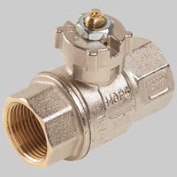 VALVOLA A SFERA FF CON QUADRO PIOMBABILE  11/4     TIEMME