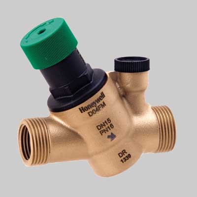 RIDUTTORE DI PRESSIONE 'HONEYWELL' MODELLO PN 16  Interno 1/2 Esterno 3/4     HONEYWELL