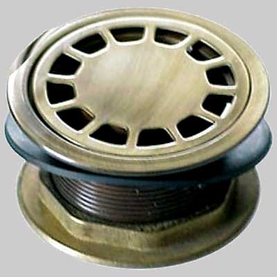 PILETTA SIFOIDE PER DOCCIA BRONZATO  11/4     MADE IN ITALY