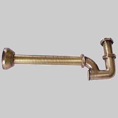 SIFONE A COLONNA CON ROSONE BRONZATO  11/4     MADE IN ITALY