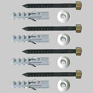 KIT FISSAGGI VASO/BIDET BRONZATI  6 x 80     MADE IN ITALY