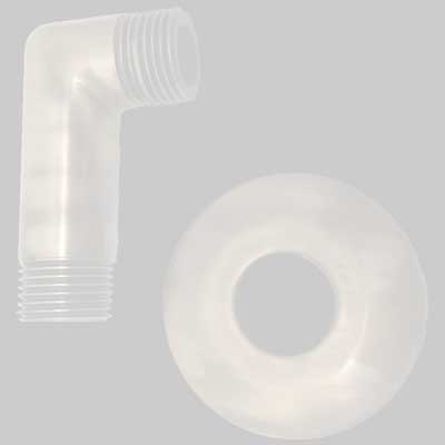 CURVETTA DOCCIA BRONZATA  1/2 MM     MADE IN ITALY