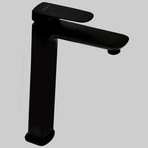 MONOCOMANDO LAVABO ALTO NOVE  Nero senza scarico     PAINI