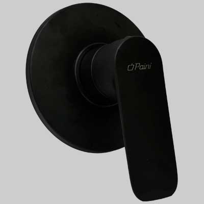 MONOCOMANDO DOCCIA INCASSO NOVE  Nero     PAINI