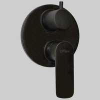 MONOCOMANDO DOCCIA INCASSO CON DEVIATORE NOVE  Nero     PAINI