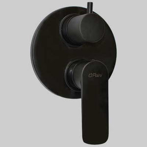 MONOCOMANDO DOCCIA INCASSO CON DEVIATORE NOVE  Nero     PAINI