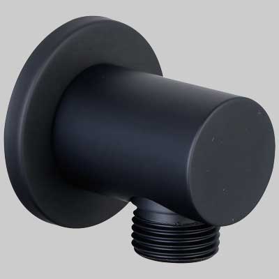 PRESA ACQUA TONDA NERO  1/2  1/2     MADE IN ITALY