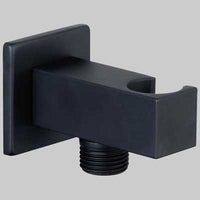 PRESA ACQUA QUADRA CON SUPPORTO NERO  1/2 1/2     MADE IN ITALY