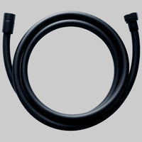 FLESSIBILE DOCCIA ANTITORSIONE NERO  1/2 conico  cm 175     MADE IN ITALY