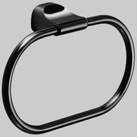 PORTA SALVIETTA AD ANELLO STELVIO  Nero     GEDY