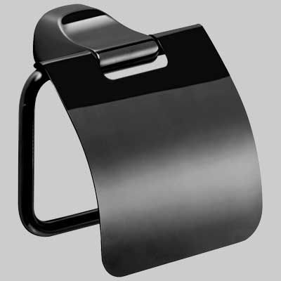 PORTA ROTOLO CHIUSO STELVIO  Nero     GEDY