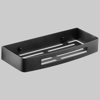 PORTA OGGETTI NERVA RETTANGOLARE  Nero     GEDY