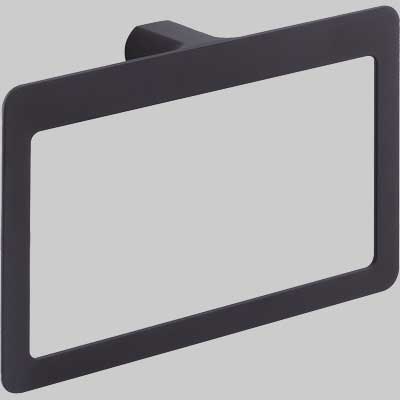 PORTASALVIETTE AD ANELLO PIRENEI F14  NERO MATT     GEDY