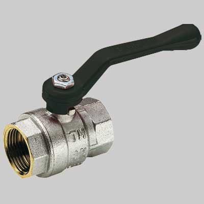 VALVOLE A SFERA PASSAGGIO TOTALE FF LEVA ALLUMINIO  1 PN 40     TIEMME