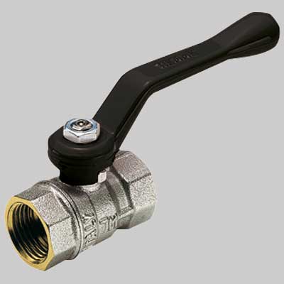 VALVOLA A SFERA PASSAGGIO STANDARD FF LEVA ALLUMINIO  1/2 PN 30     TIEMME