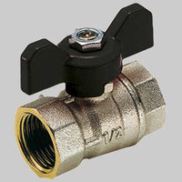 VALVOLA A SFERA PASSAGGIO STANDARD FF A FARFALLA  3/4 PN 30     TIEMME