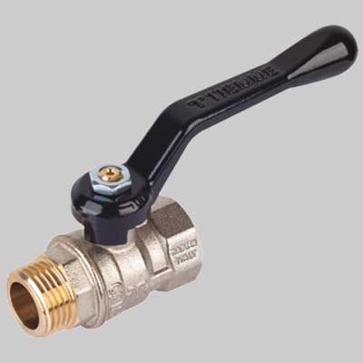 VALVOLA A SFERA PASSAGGIO STANDARD MF LEVA ALLUMINIO  11/2 PN 25     TIEMME