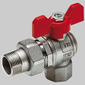 VALVOLE A SFERA AD ANGOLO PASSAGGIO TOTALE FARFALLA  1/2 DN 15     TIEMME