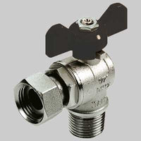 VALVOLA A SFERA A SQUADRA FIL. MASCHIO CON GIRELLO  1/23/4 G     TIEMME