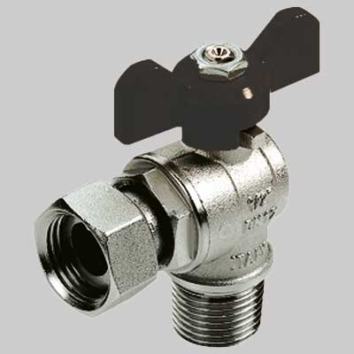 VALVOLA A SFERA A SQUADRA FIL. MASCHIO CON GIRELLO  3/43/4 G     TIEMME