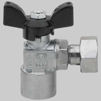 VALVOLA A SFERA A SQUADRA FIL. FEMMINA CON GIRELLO  1/21/2 G     RUBINETTERIE BRESCIANE