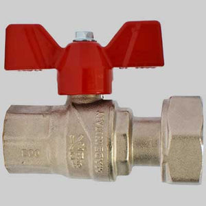 VALVOLA FEMMINA CON DADO GIREVOLE  1 x 11/4 G     F.I.V.